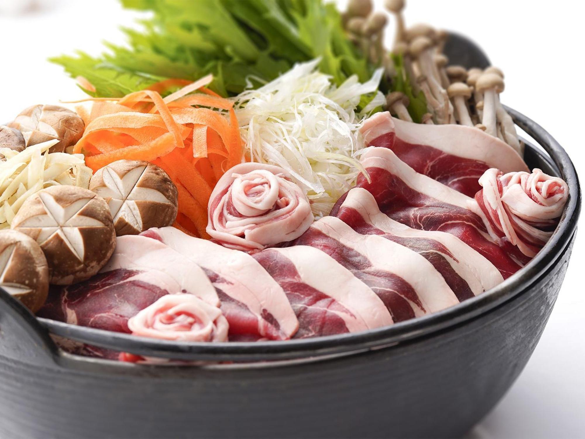 Hotel Den Haag Huis Ten Bosch Sasebo Ngoại thất bức ảnh Ingredients for hot pot